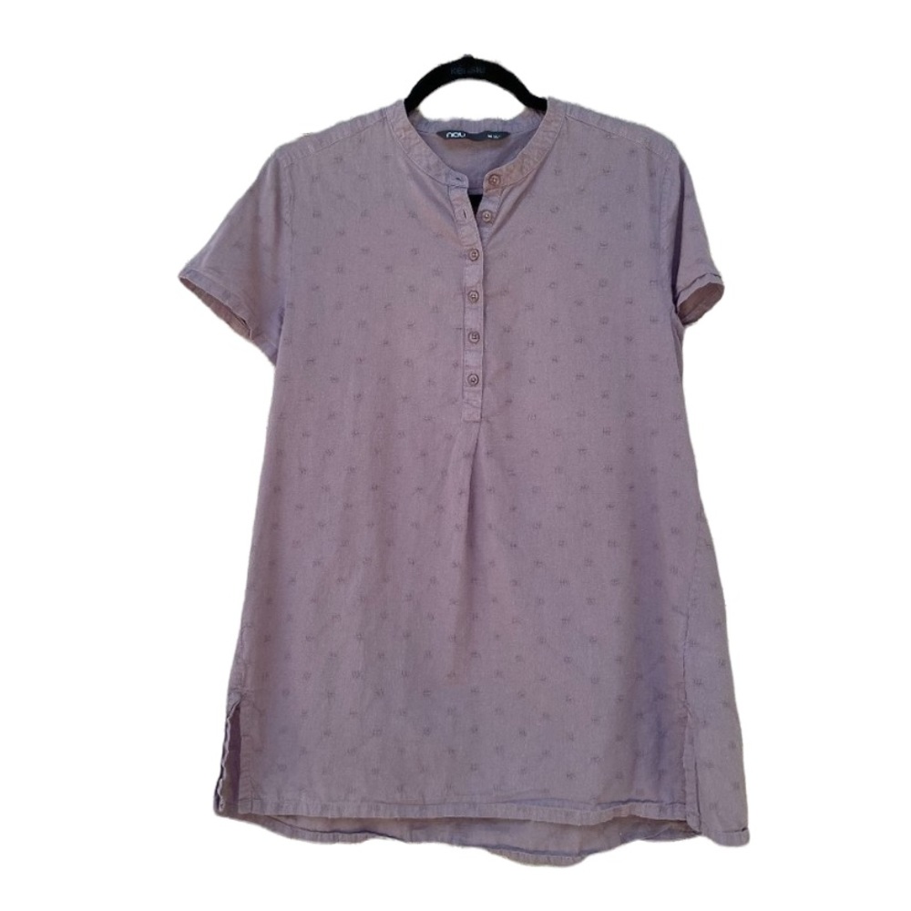 NAU 1/2 Button Organic Cotton Top